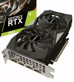 TARJETA DE VIDEO RTX2060 6GB DDR5 PCI3