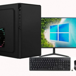 ACTECK Ryzen 3200g, 8GB, 120GB SSD 500w, Monitor 19.5" Teclado/Mouse