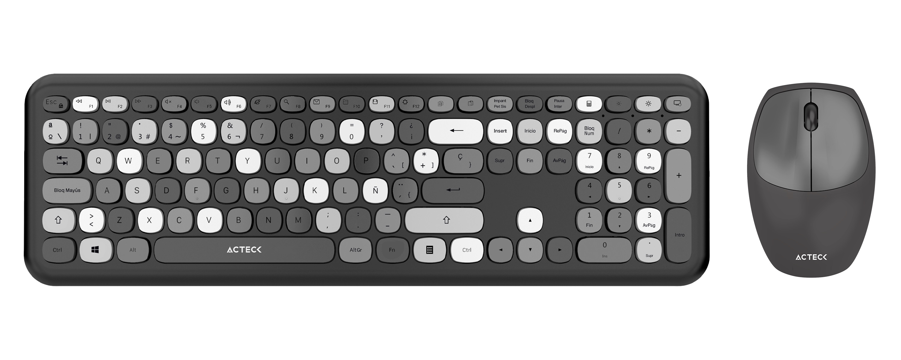 Kit de teclado y mouse ACTECK MK475 